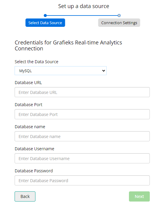 Data connector credentials