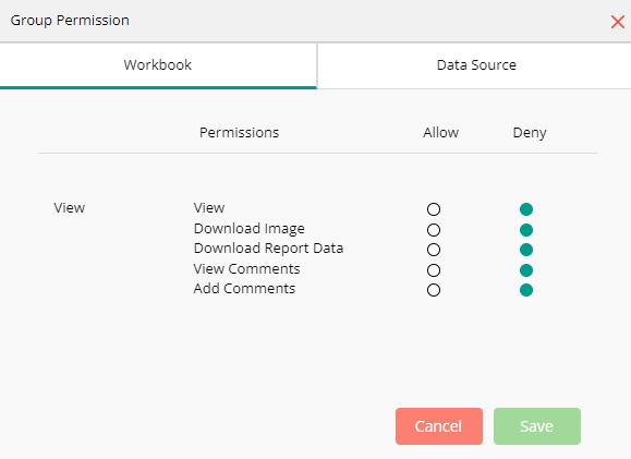 Workbook Permission